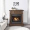 Duluth Forge Full Size Dual Fuel Ventless Gas Fireplace With Mantel - 32,000 FDI32R-M-WN - alternate 7